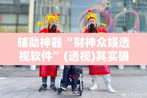 辅助神器“财神众娱透视软件”(透视)其实确实有挂