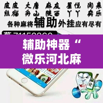 辅助神器“微乐河北麻将小程序万能挂免费版”(透视)其实确实有挂