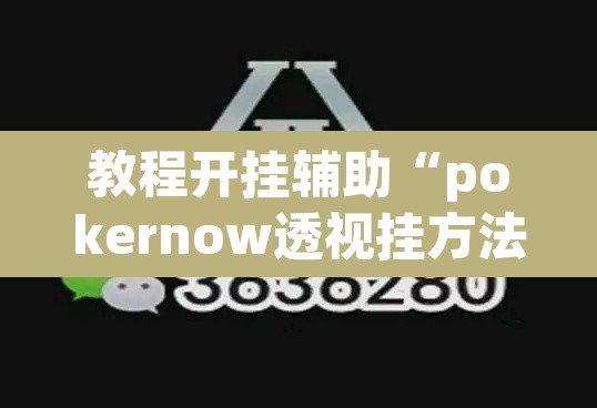 教程开挂辅助“pokernow透视挂方法”其实确实有挂