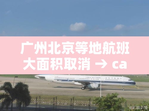 广州北京等地航班大面积取消 → ca1379航班北京到广州实时动态 广州北京等地航班大面积取消 → ca1379航班北京到广州实时动态