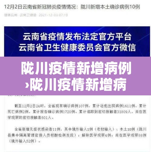 陇川疫情新增病例›陇川疫情新增病例最新消息