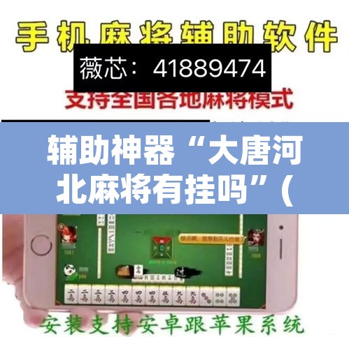 辅助神器“大唐河北麻将有挂吗”(透视)其实确实有挂