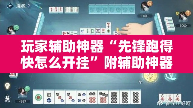 玩家辅助神器“先锋跑得快怎么开挂	”附辅助神器开挂脚本详细步骤