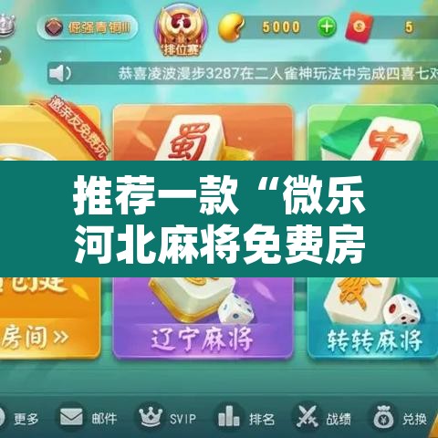 推荐一款“微乐河北麻将免费房间怎么开挂”开挂辅助脚本+详细开挂安装教程