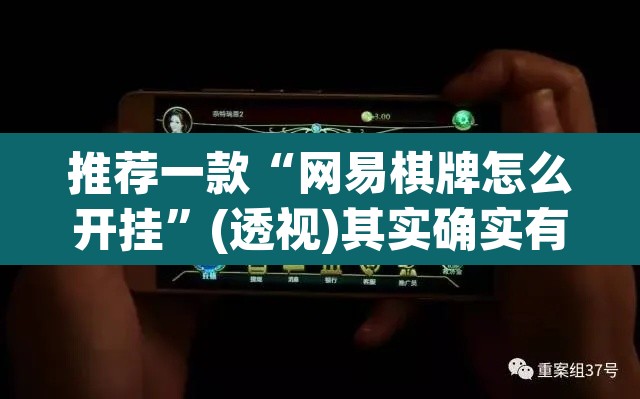 推荐一款“网易棋牌怎么开挂”(透视)其实确实有挂