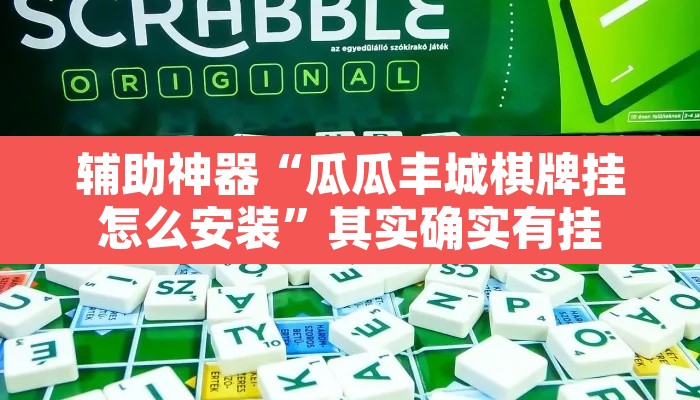 辅助神器“瓜瓜丰城棋牌挂怎么安装”其实确实有挂