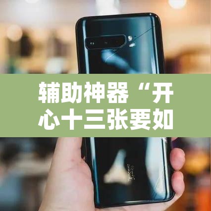 辅助神器“开心十三张要如何操作开挂辅助”其实确实有挂