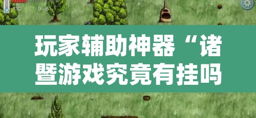玩家辅助神器“诸暨游戏究竟有挂吗”(透视挂)辅助透视教程