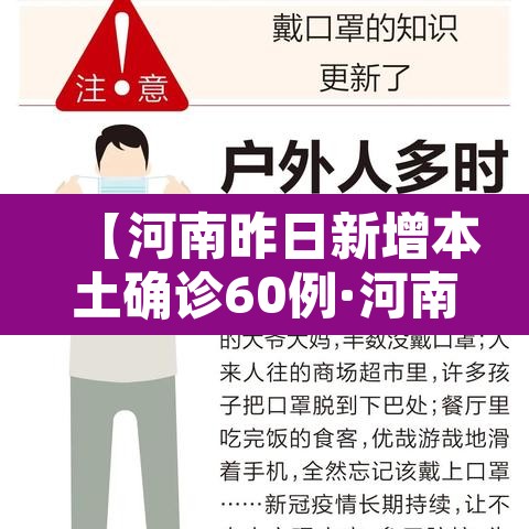 【河南昨日新增本土确诊60例·河南昨日新增本土确诊60例是真的吗】 【河南昨日新增本土确诊60例·河南昨日新增本土确诊60例是真的吗】