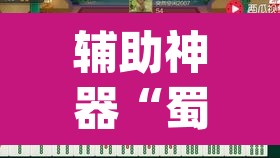 辅助神器“蜀山四川麻将怎么打容易赢”(透视)其实确实有挂