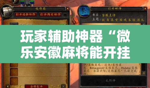 玩家辅助神器“微乐安徽麻将能开挂吗”附辅助神器开挂脚本详细步骤