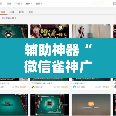 辅助神器“微信雀神广东麻将开挂神器”(透视挂)辅助透视教程