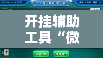 开挂辅助工具“微乐龙江麻将万能开挂器”附辅助神器开挂脚本详细步骤
