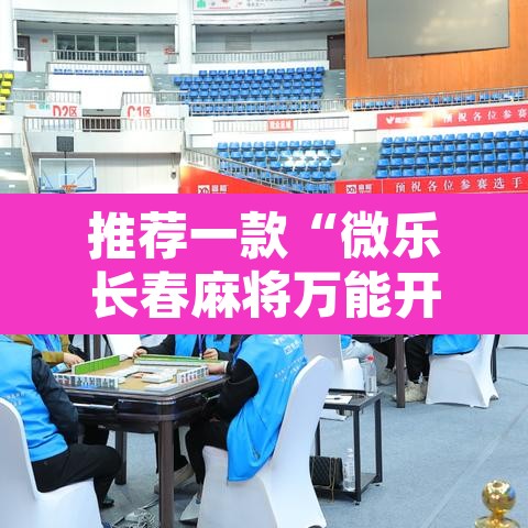 推荐一款“微乐长春麻将万能开挂器通用版	”开挂辅助脚本+详细开挂安装教程