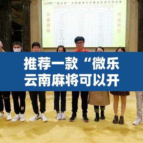 推荐一款“微乐云南麻将可以开挂吗”(透视挂)辅助透视教程