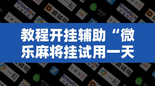 教程开挂辅助“微乐麻将挂试用一天”开挂辅助脚本+详细开挂安装教程