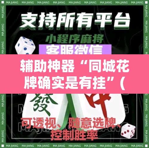 辅助神器“同城花牌确实是有挂	”(透视)其实确实有挂