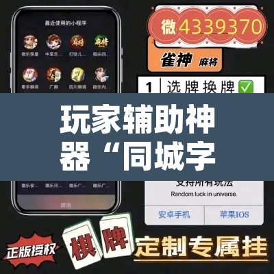 玩家辅助神器“同城字牌确实真的有挂”其实确实有挂