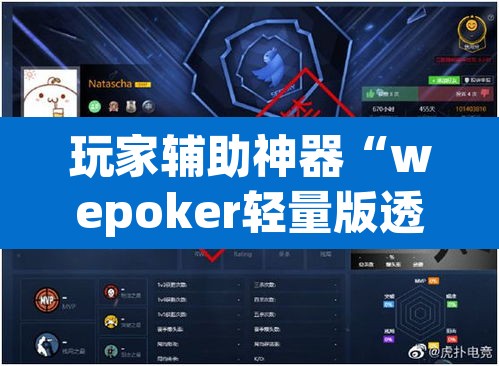 玩家辅助神器“wepoker轻量版透视挂	”(透视)其实确实有挂