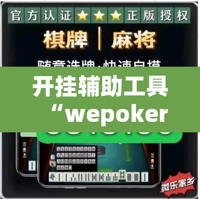 开挂辅助工具“wepoker德州辅助软件作弊挂”附辅助神器开挂脚本详细步骤