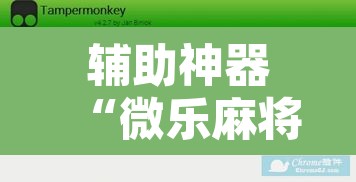 辅助神器“微乐麻将开挂神器软件下载免费安装”开挂辅助脚本+详细开挂安装教程