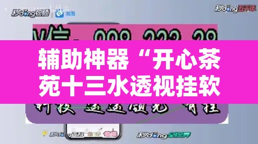 辅助神器“开心茶苑十三水透视挂软件	”附辅助神器开挂脚本详细步骤