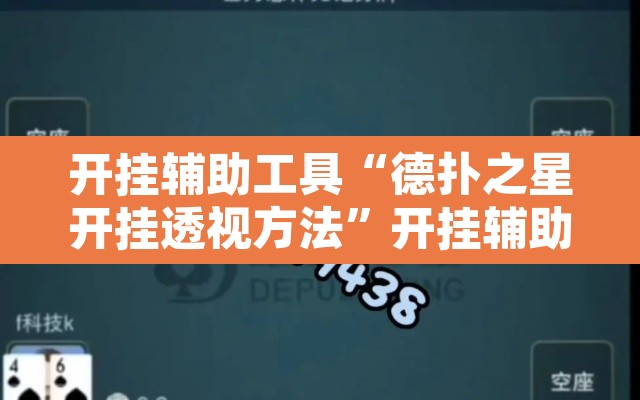 开挂辅助工具“德扑之星开挂透视方法”开挂辅助脚本+详细开挂安装教程