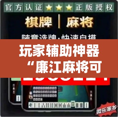 玩家辅助神器“廉江麻将可以作弊吗	”(透视挂)辅助透视教程