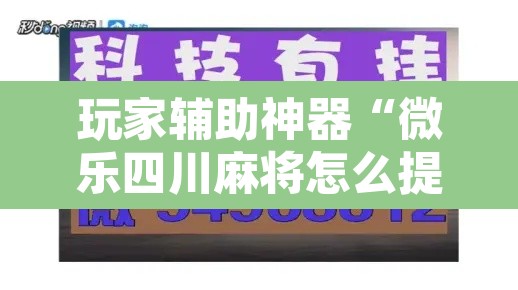 玩家辅助神器“微乐四川麻将怎么提高胜率”其实确实有挂