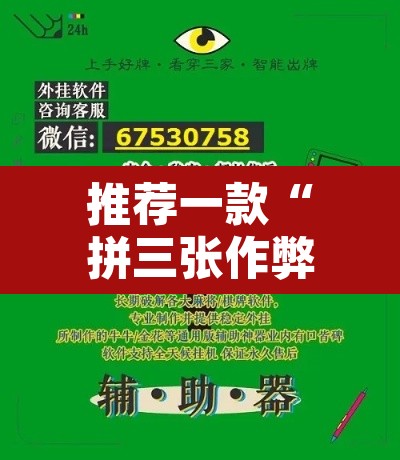 推荐一款“拼三张作弊透视”开挂辅助脚本+详细开挂安装教程