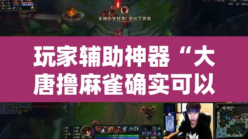 玩家辅助神器“大唐撸麻雀确实可以开挂”(透视挂)辅助透视教程