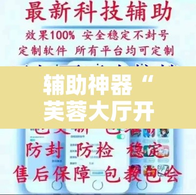 辅助神器“芙蓉大厅开挂教程”开挂辅助脚本+详细开挂安装教程