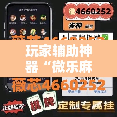 玩家辅助神器“微乐麻将挂试用一天”附辅助神器开挂脚本详细步骤