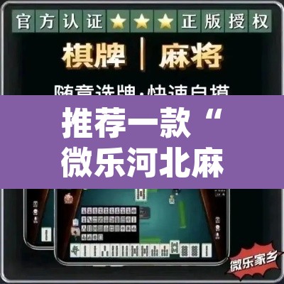 推荐一款“微乐河北麻将免费房间怎么开挂”(透视)其实确实有挂