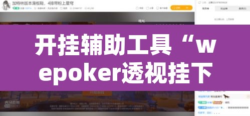 开挂辅助工具“wepoker透视挂下载”开挂辅助脚本+详细开挂安装教程