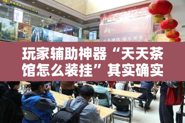 玩家辅助神器“天天茶馆怎么装挂”其实确实有挂