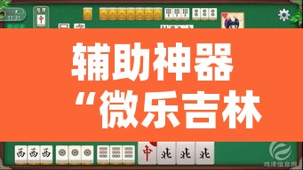 辅助神器“微乐吉林麻将免费开挂神器”其实确实有挂