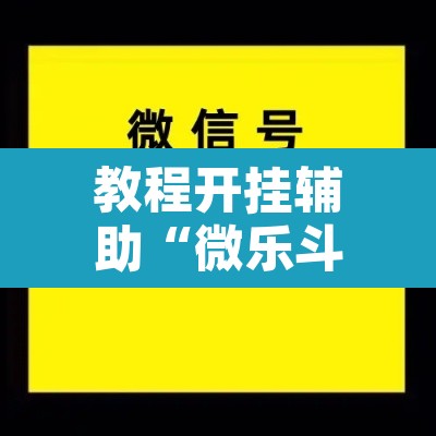 教程开挂辅助“微乐斗地主怎么开免费的挂”附辅助神器开挂脚本详细步骤
