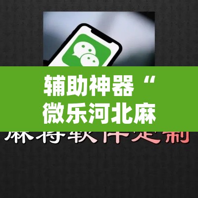 辅助神器“微乐河北麻将小程序万能挂免费版”(透视挂)辅助透视教程