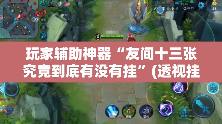 玩家辅助神器“友间十三张究竟到底有没有挂”(透视挂)辅助透视教程