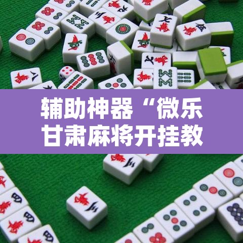 辅助神器“微乐甘肃麻将开挂教程”附辅助神器开挂脚本详细步骤