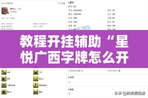 教程开挂辅助“星悦广西字牌怎么开挂”附辅助神器开挂脚本详细步骤