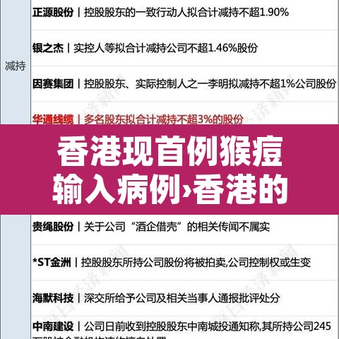 香港现首例猴痘输入病例›香港的猴子 香港现首例猴痘输入病例›香港的猴子