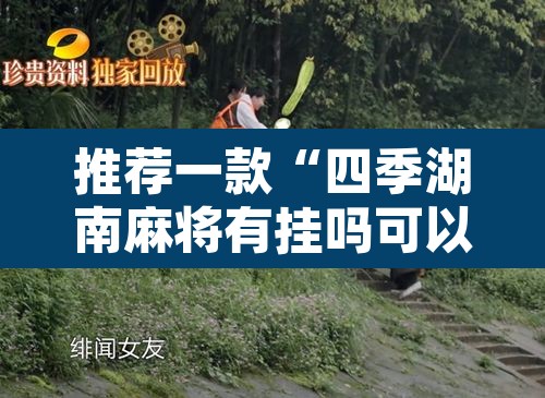 推荐一款“四季湖南麻将有挂吗可以开挂吗”其实确实有挂