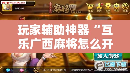 玩家辅助神器“互乐广西麻将怎么开挂”开挂辅助脚本+详细开挂安装教程
