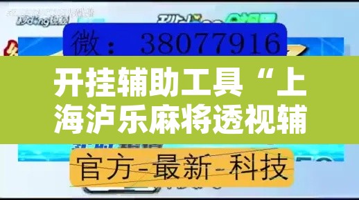 开挂辅助工具“上海泸乐麻将透视辅助挂”开挂辅助脚本+详细开挂安装教程