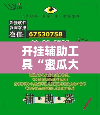 开挂辅助工具“蜜瓜大厅辅助器开挂”附辅助神器开挂脚本详细步骤