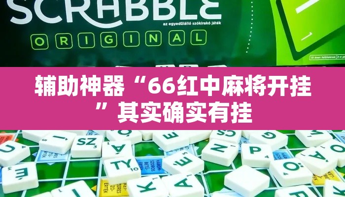辅助神器“66红中麻将开挂”其实确实有挂