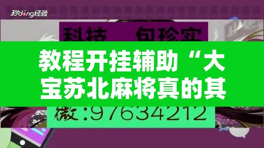 教程开挂辅助“大宝苏北麻将真的其实有挂	”其实确实有挂