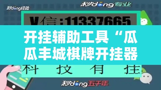 开挂辅助工具“瓜瓜丰城棋牌开挂器”开挂辅助脚本+详细开挂安装教程